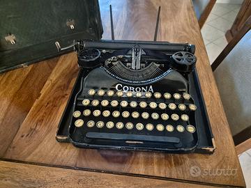 Corona macchina da scrivere d'epoca