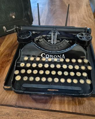 Corona macchina da scrivere d'epoca