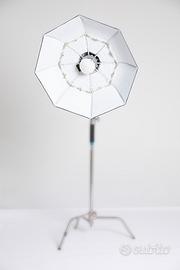 Beauty Dish White Ø70cm con Attacco Bowens/Aputure