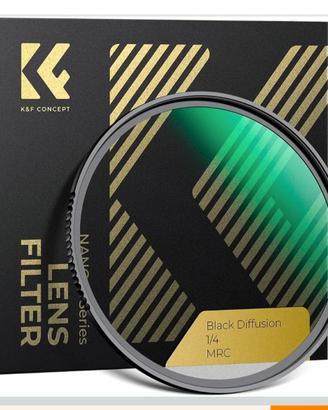 K&F CONCEPT Nano-Xcel 67mm Filtro Black Mist 1/4