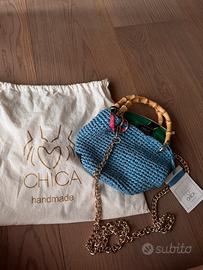 Borsa CHICA azzurra estiva