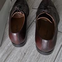 Scarpa stringata in cuoio Franco Fedele