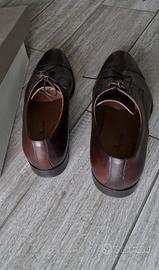 Scarpa stringata in cuoio Franco Fedele