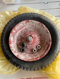 Ruota da carriola completa di cerchio