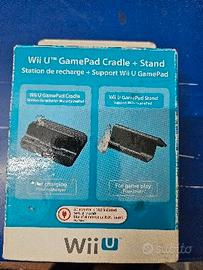 Wii U gamepad cradle