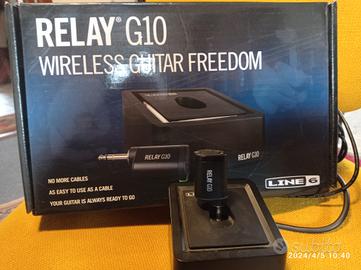 wireless per chitarra relay g10 line6 