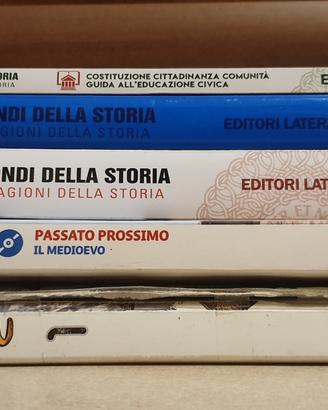 Libri STORIA e GEOGRAFIA liceo 