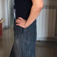 Gonna in denim Terre de Marins, Francia.Tg.40/IТ42