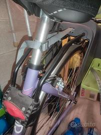 Coppia di seggiolini posteriori bici.