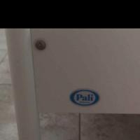 Lettino con cassetto Pali+ riduttore in tessuto