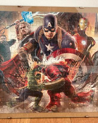 Quadro puzzle Marvel avengers