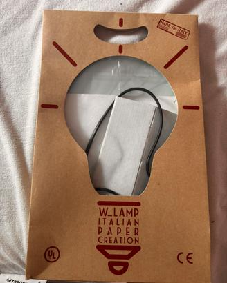 Lampada da interni in carta - NUOVO