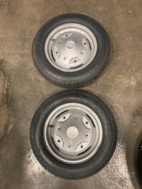 4 RUOTE COMPLETE FIAT 500 F