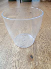 Coprivaso trasparente per orchidee