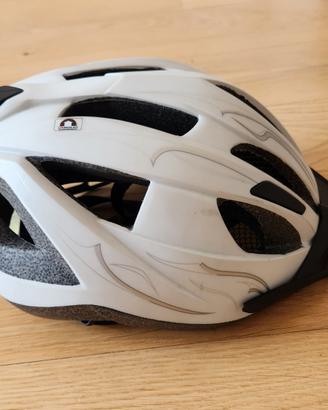 Casco da bici Crivit tg S-M regolabile 54-60 cm