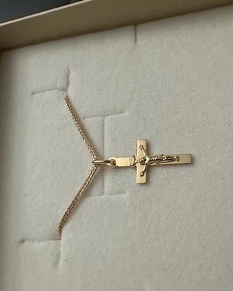 Crocifisso in Oro Giallo 18 KT Magi Gioielli