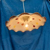 lampada a sospensione vintage ceramica palloncini
