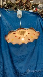 lampada a sospensione vintage ceramica palloncini