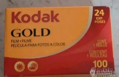 Rullino Fotografico Kodak Gold 24 pose 