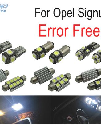 KIT 12 LAMPADE LED INTERNE PER OPEL SIGNUM 03-08