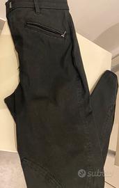Pantalone equitazione nero