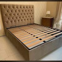 Letto contenitore capitonne