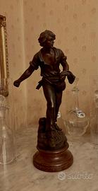Statuetta in bronzo di August Moreau
