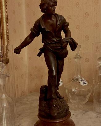Statuetta in bronzo di August Moreau