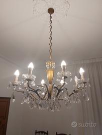 lampadario sala 8 luci