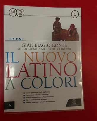 Il nuovo latino a colori lezioni 1 - libri scolast
