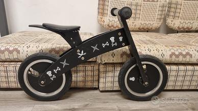 Bici evolutiva per bambini in legno naturale