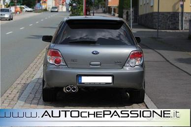 Scarico Sportivo FOX in acciaio per Subaru Impreza