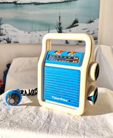 Fisher-Price Radio AM/FM con microfono Vintage