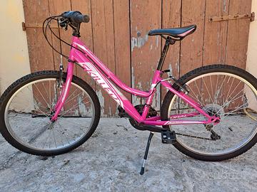 Mountain bike MTB Coral da 24" da ragazza