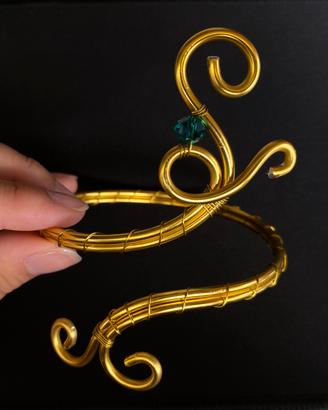 Arm cuff in alluminio