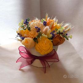 Candele bouquet fiori o bomboniere