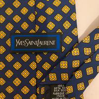 Cravatta vintage - Yves Saint Laurent - Seta 100%