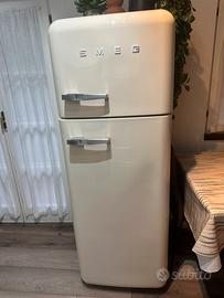 SMEG frigorifero vintage,doppiaporta, color Panna