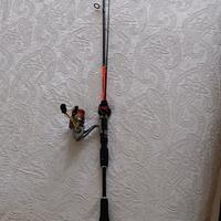 canna da spinning con mulinello 