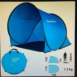 Tenda paravento decathlon quechua