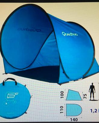 Tenda paravento decathlon quechua