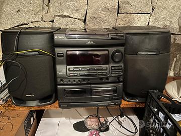3 impianti stereo Aiwa e Grundig