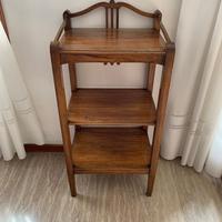 Scaffale in legno a 3 ripiani multiuso