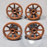 Lego classic castle ruote del carro