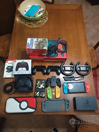 Nintendo Switch completa + 11 giochi + accessori