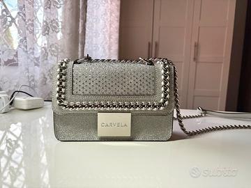 Borsa da donna Carvela color argento – Nuova