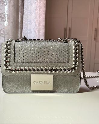 Borsa da donna Carvela color argento – Nuova