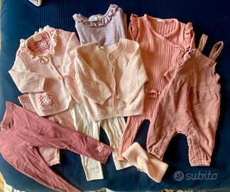 Lotto Invernale 6-12 mesi bambina