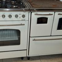 Stufa a legna Cucina Economica + forno + piano cot