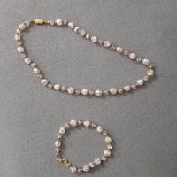 Collana e braccialetto vetro di Murano 